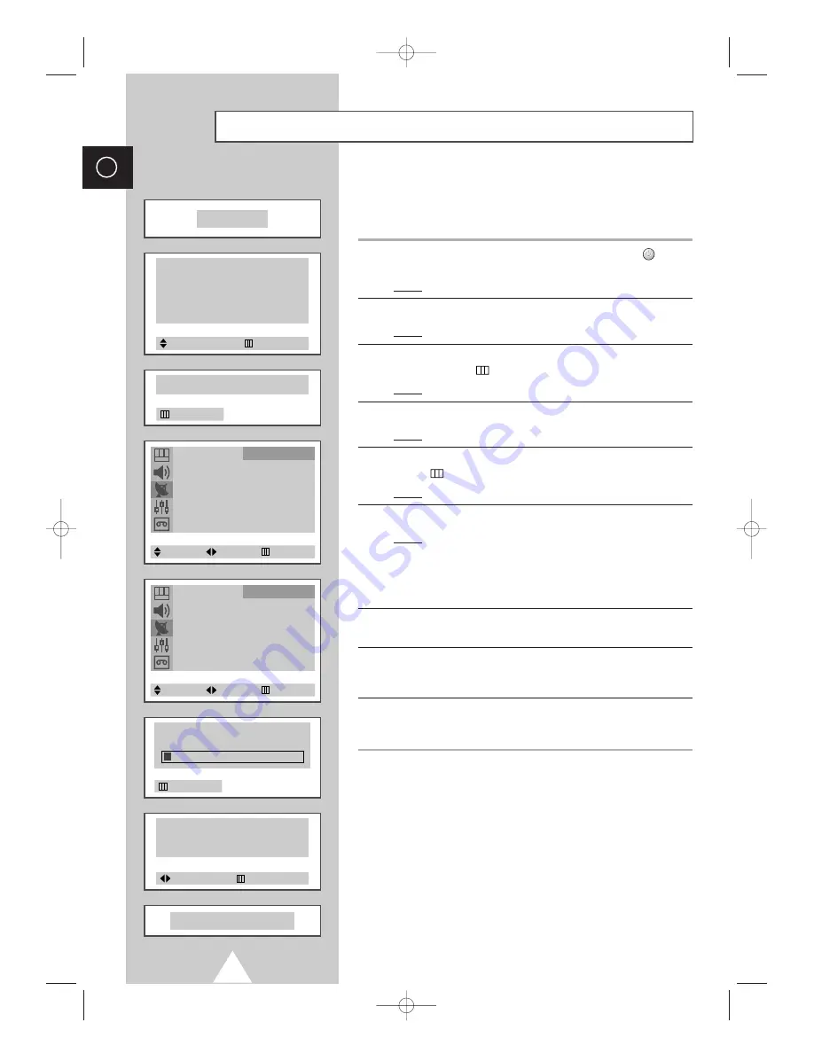 Samsung 3WAY COMBINATIONTELEVISION Owner'S Instructions Manual Download Page 14