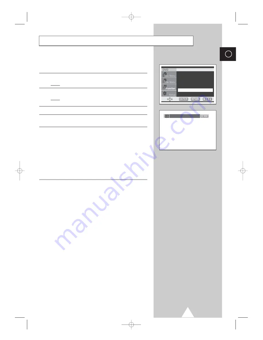 Samsung 3WAY COMBINATIONTELEVISION Owner'S Instructions Manual Download Page 63