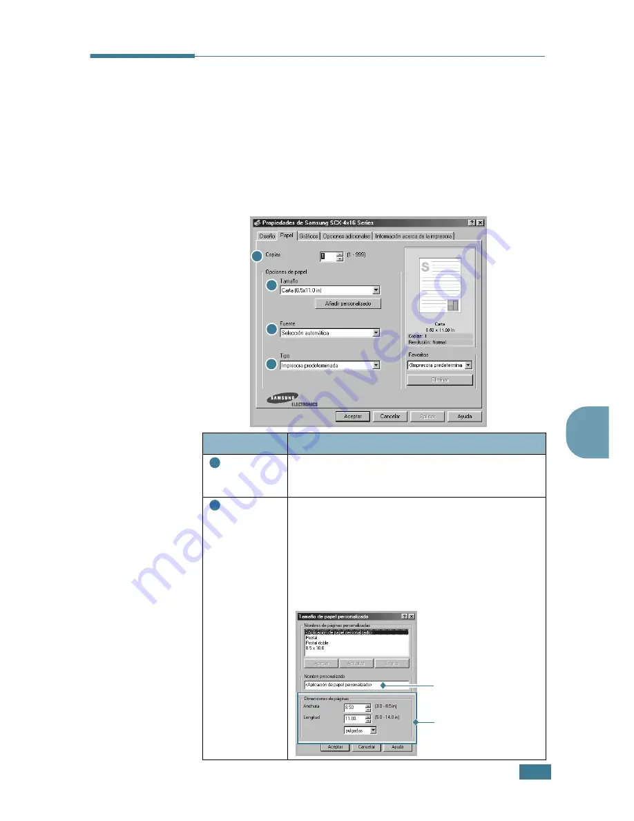 Samsung 4116 - SCX B/W Laser Manual Del Usuario Download Page 80