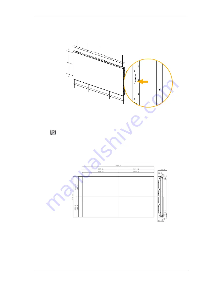 Samsung 460UTN-UD - 46