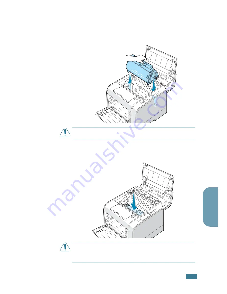 Samsung 500N - CLP Color Laser Printer (Spanish) Manual De Instalación Download Page 9