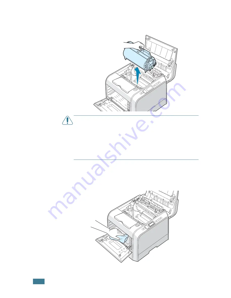 Samsung 500N - CLP Color Laser Printer (Spanish) Manual De Instalación Download Page 154