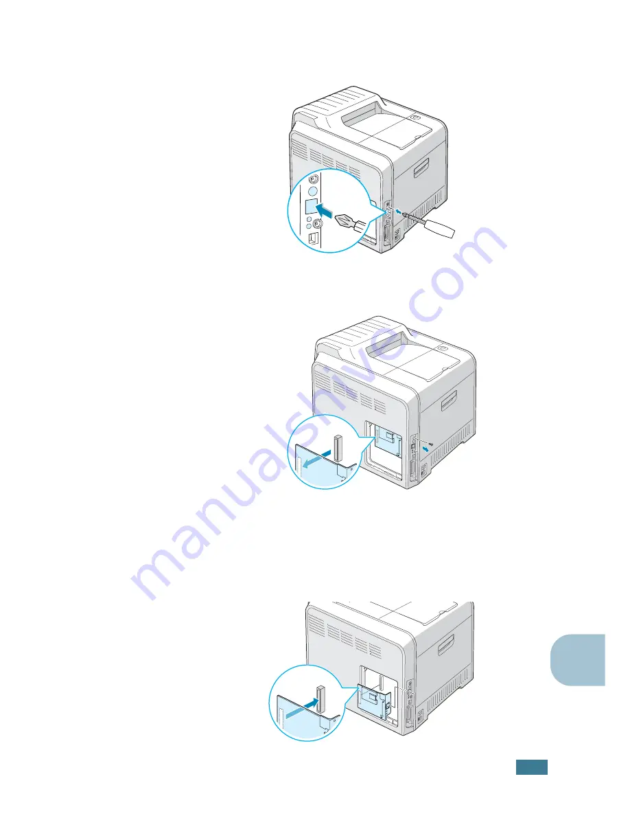 Samsung 500N - CLP Color Laser Printer (Spanish) Manual De Instalación Download Page 227