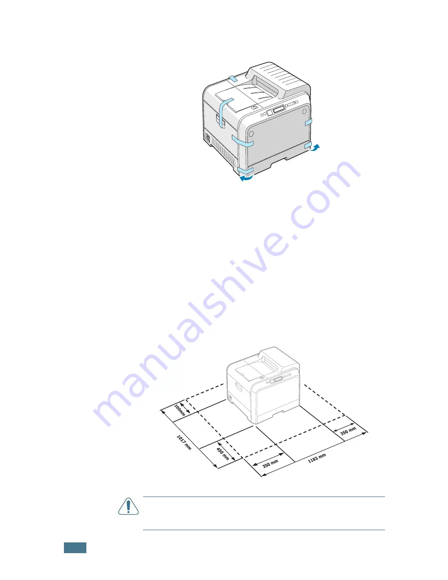 Samsung 550N - CLP Color Laser Printer Скачать руководство пользователя страница 4