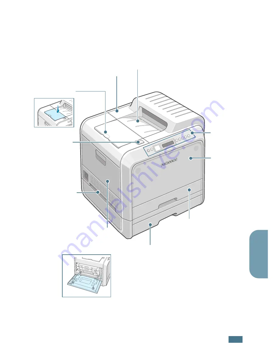 Samsung 550N - CLP Color Laser Printer (Spanish) Manual De Instalación Download Page 5