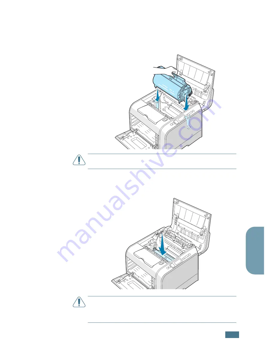 Samsung 550N - CLP Color Laser Printer (Spanish) Manual De Instalación Download Page 9