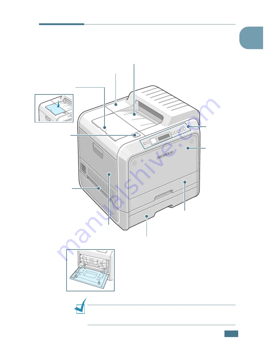 Samsung 550N - CLP Color Laser Printer (Spanish) Manual De Instalación Download Page 53