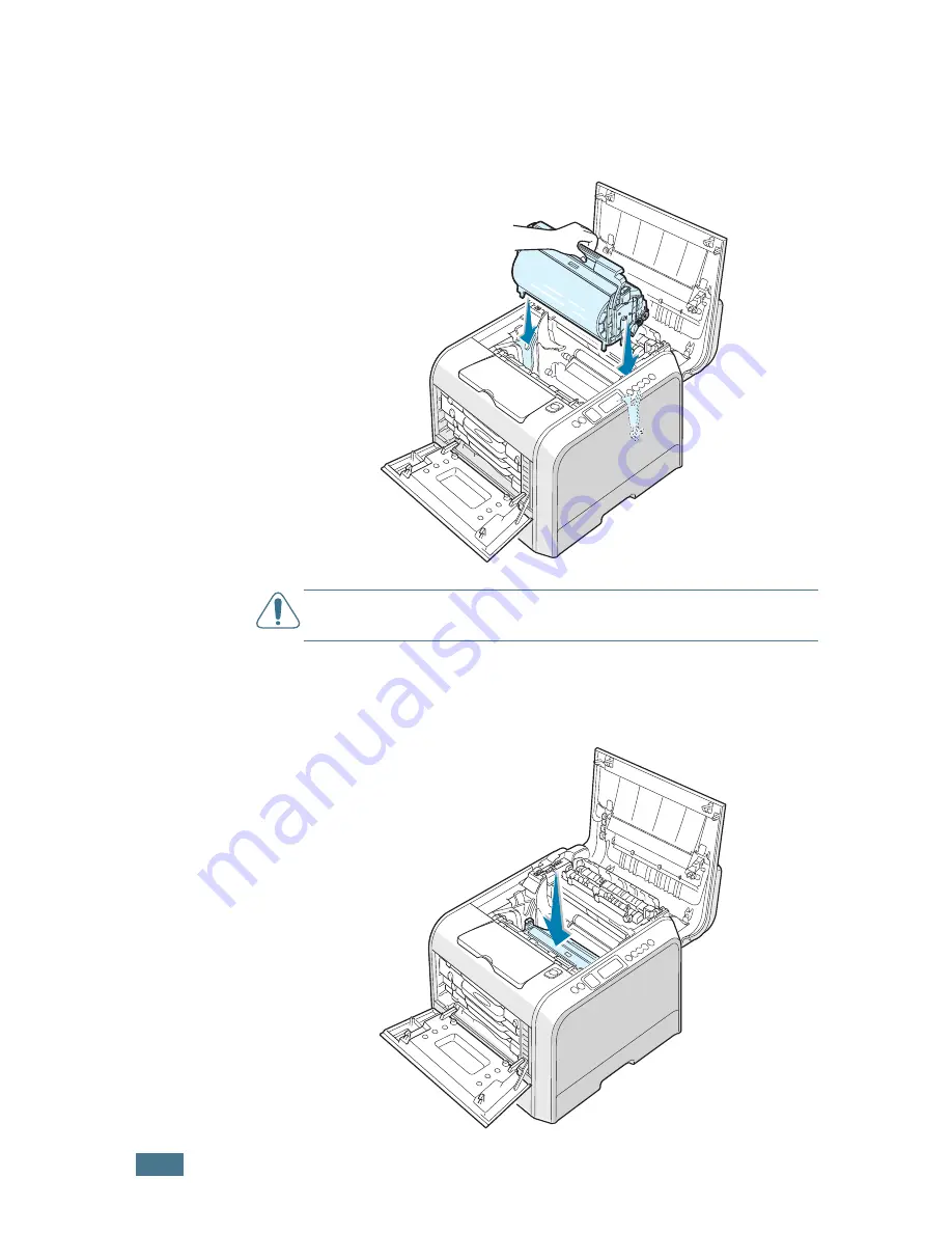 Samsung 550N - CLP Color Laser Printer (Spanish) Manual De Instalación Download Page 150