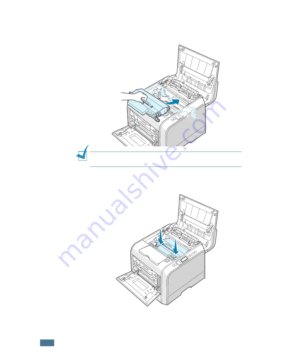 Samsung 550N - CLP Color Laser Printer (Spanish) Manual De Instalación Download Page 158