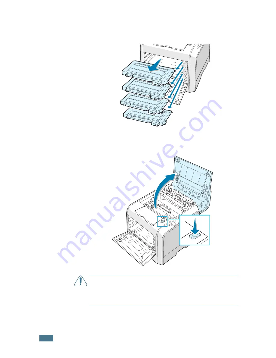 Samsung 550N - CLP Color Laser Printer (Spanish) Manual De Instalación Download Page 164