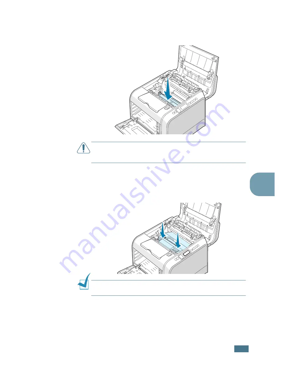 Samsung 550N - CLP Color Laser Printer (Spanish) Manual De Instalación Download Page 167