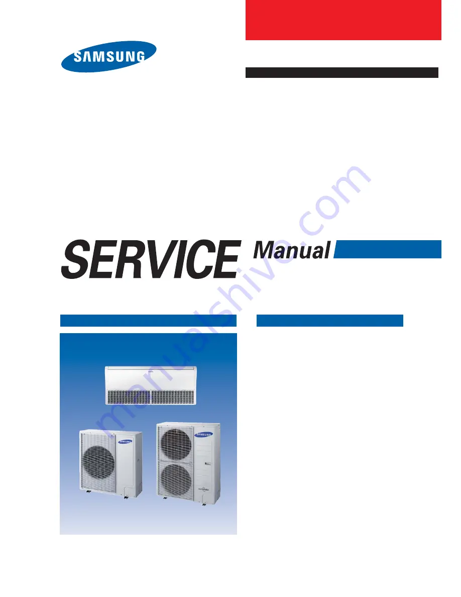 Samsung AC036HBCDBD/VN Service Manual Download Page 1