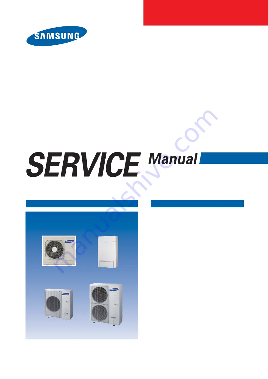 Samsung AE090MNYDEH Service Manual Download Page 1