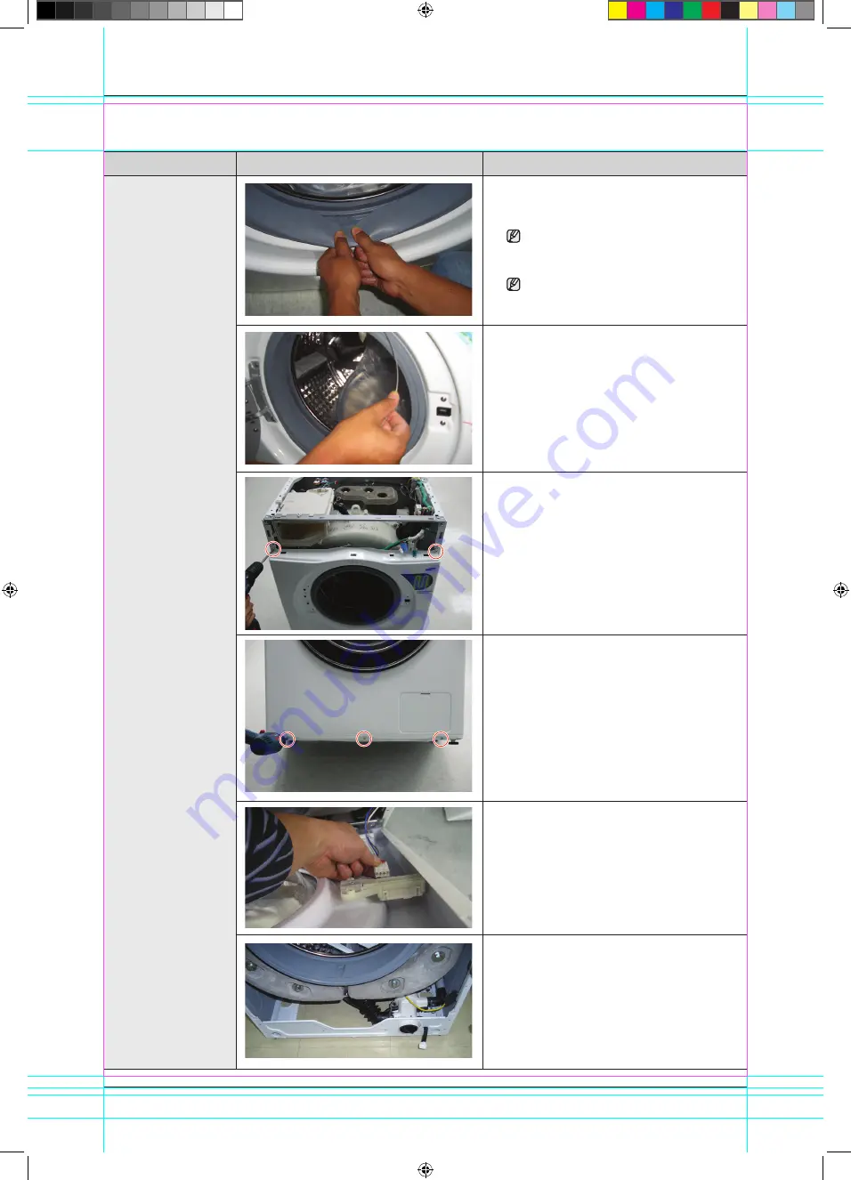 Samsung AEGIS WF-M592NMH Service Manual Download Page 17