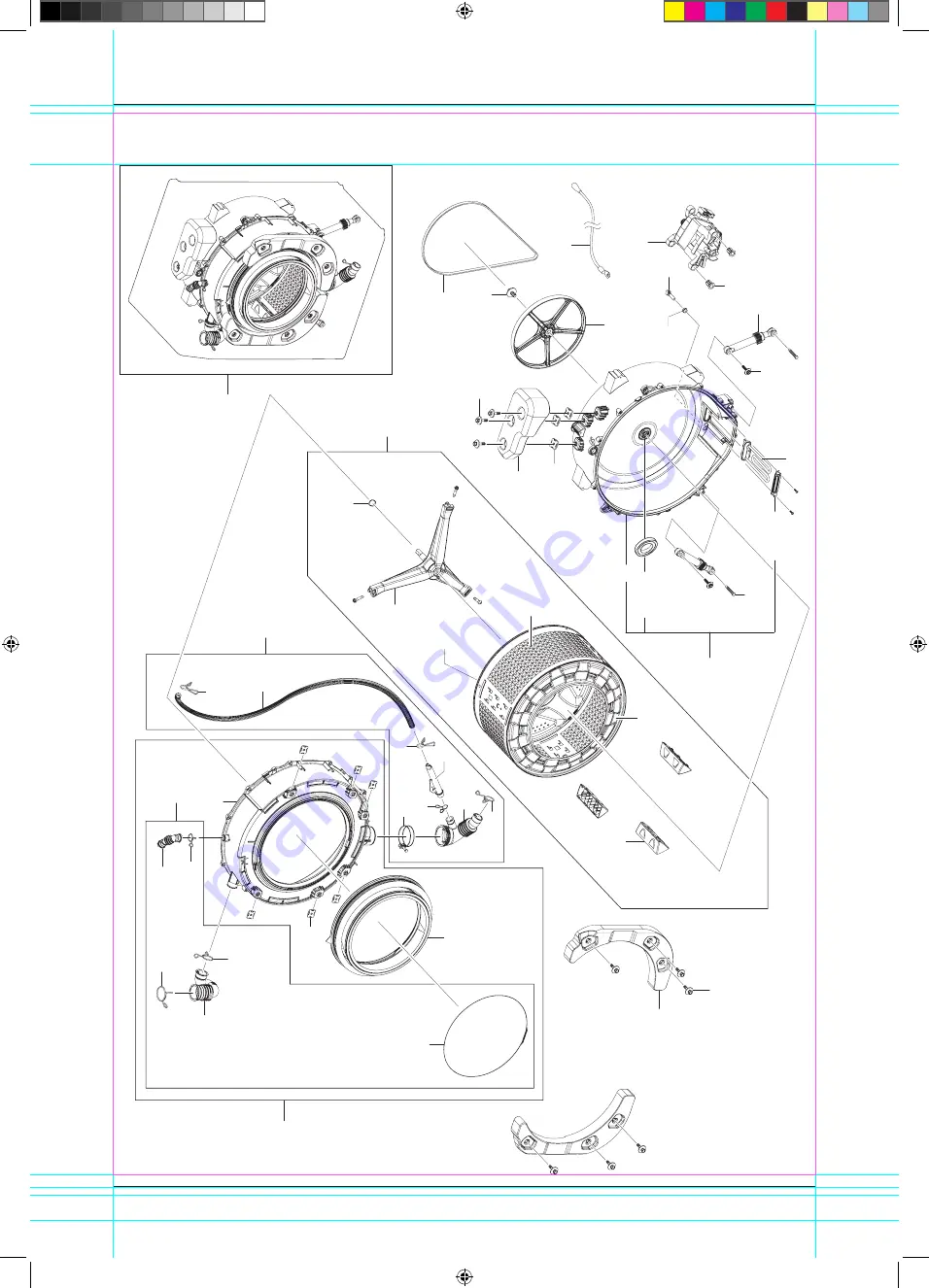 Samsung AEGIS WF-M592NMH Service Manual Download Page 33