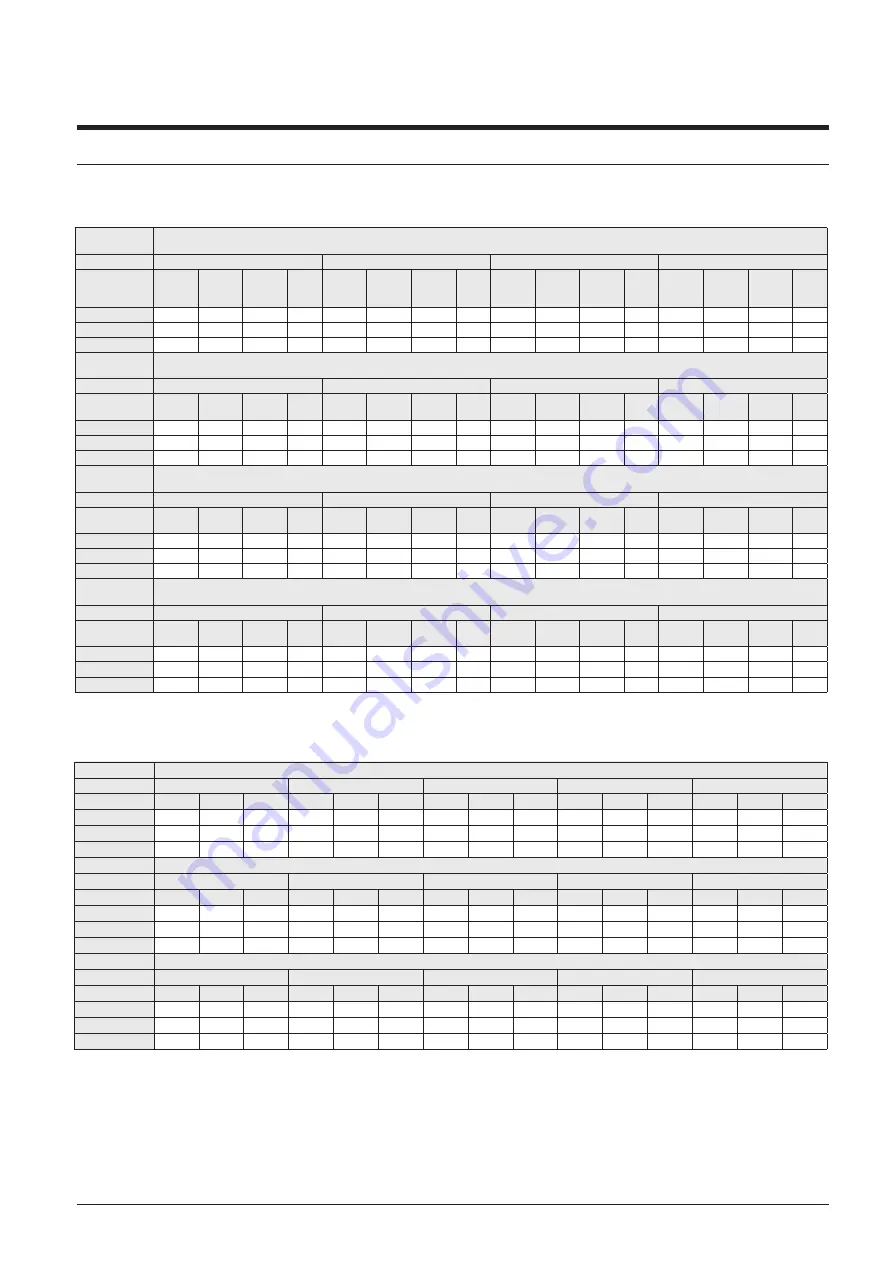 Samsung AG TN1DKH Series Technical Data Book Download Page 34