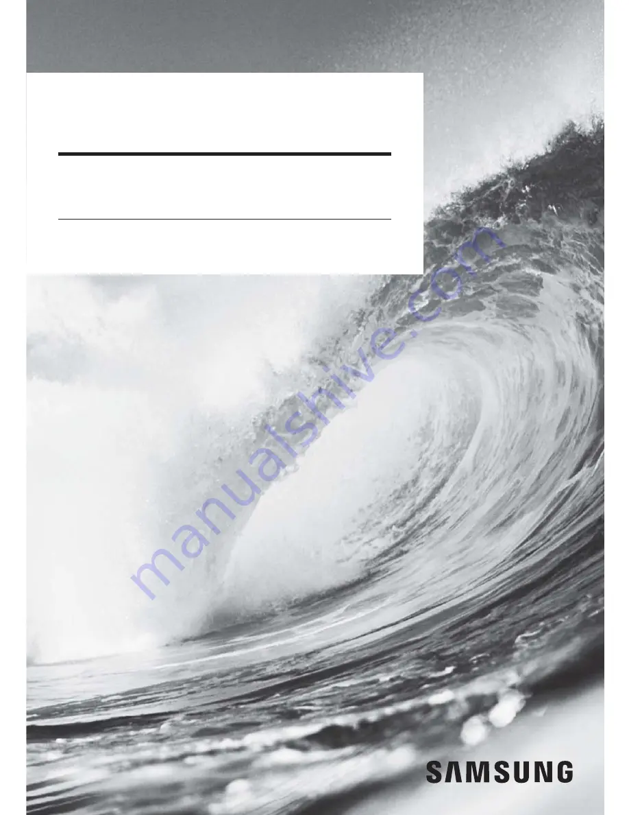 Samsung AJ020MCS3CH Installation Manual Download Page 1