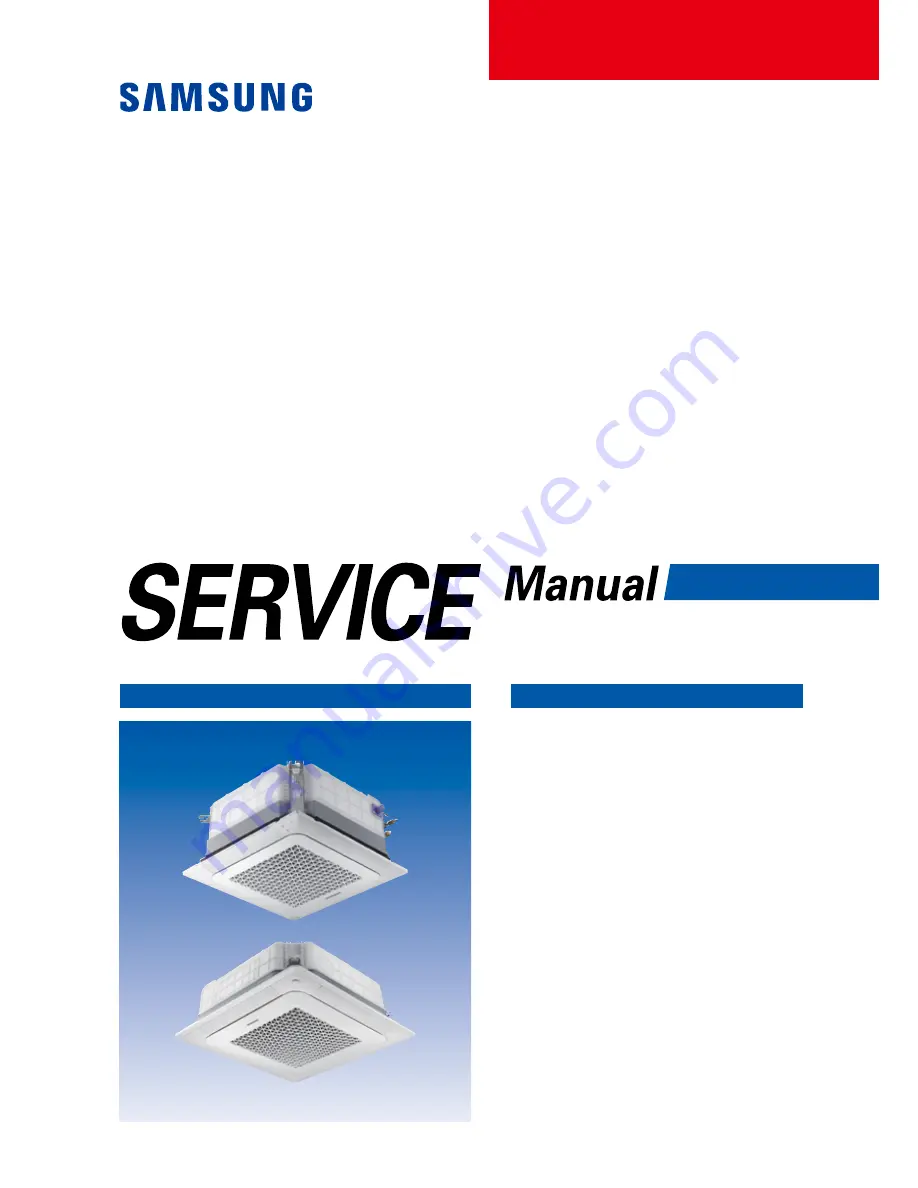 Samsung AM005NNNDCH Series Service Manual Download Page 1