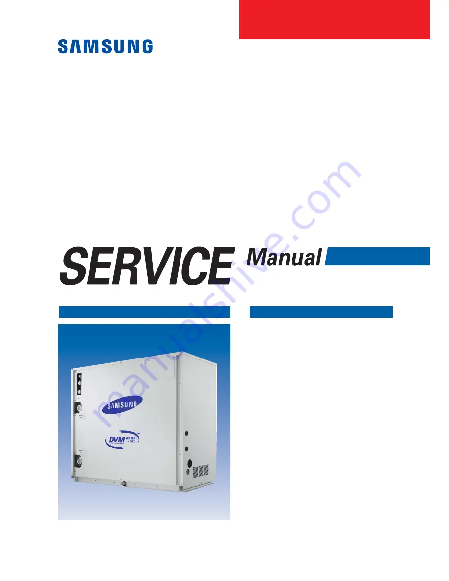 Samsung AM038KXWDCH Service Manual Download Page 1