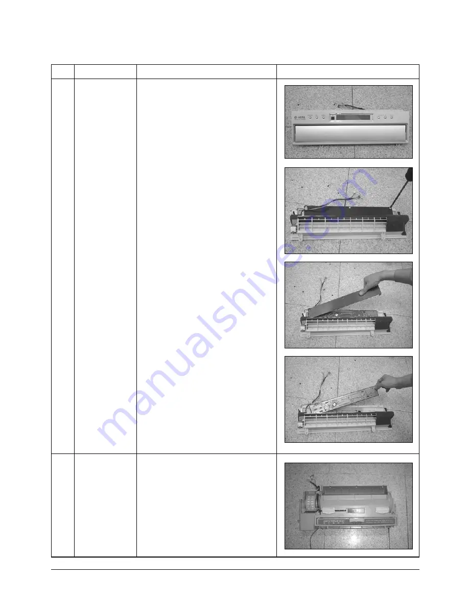 Samsung APH289SEF Service Manual Download Page 19