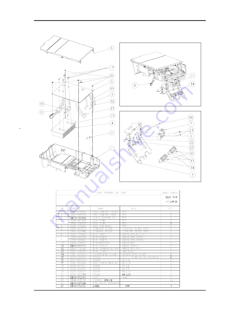 Samsung AQV18PSBN Service Manual Download Page 18