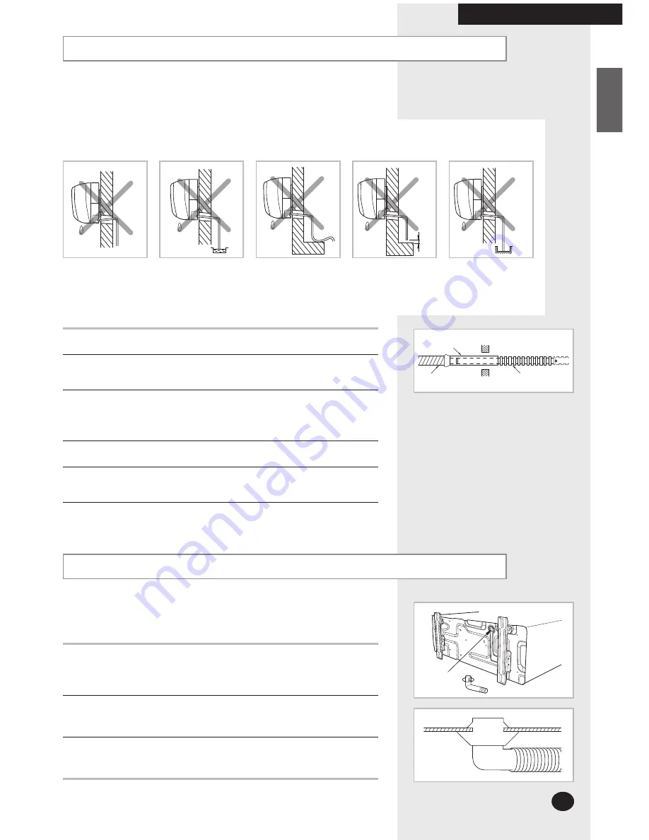 Samsung AQV36W Installation Manual Download Page 10