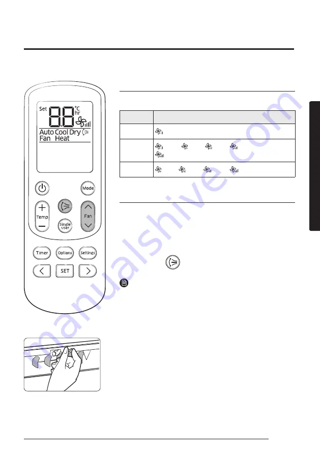 Samsung AR-MSFH Series User'S Manual & Installation Manual Download Page 12