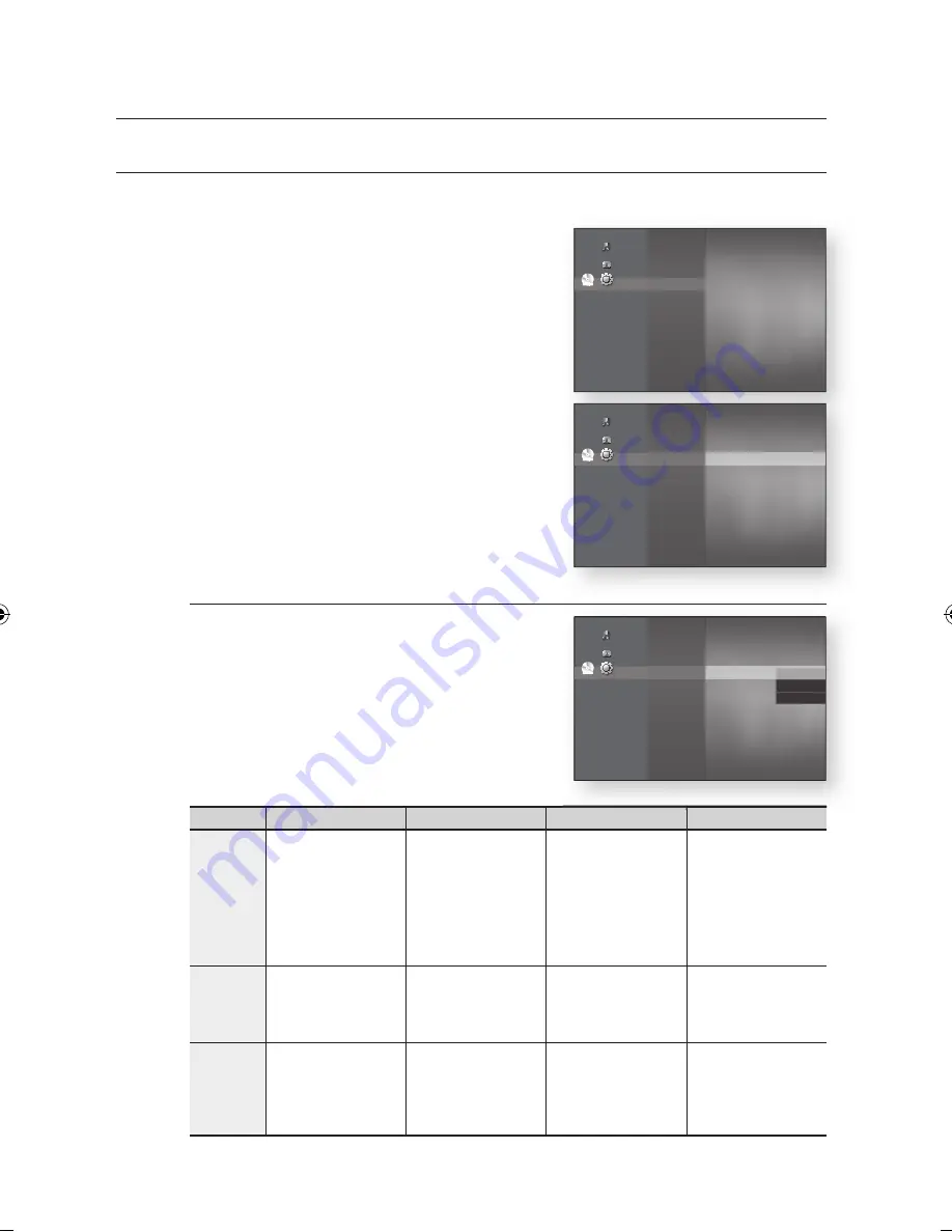 Samsung BD-P1620 User Manual Download Page 38