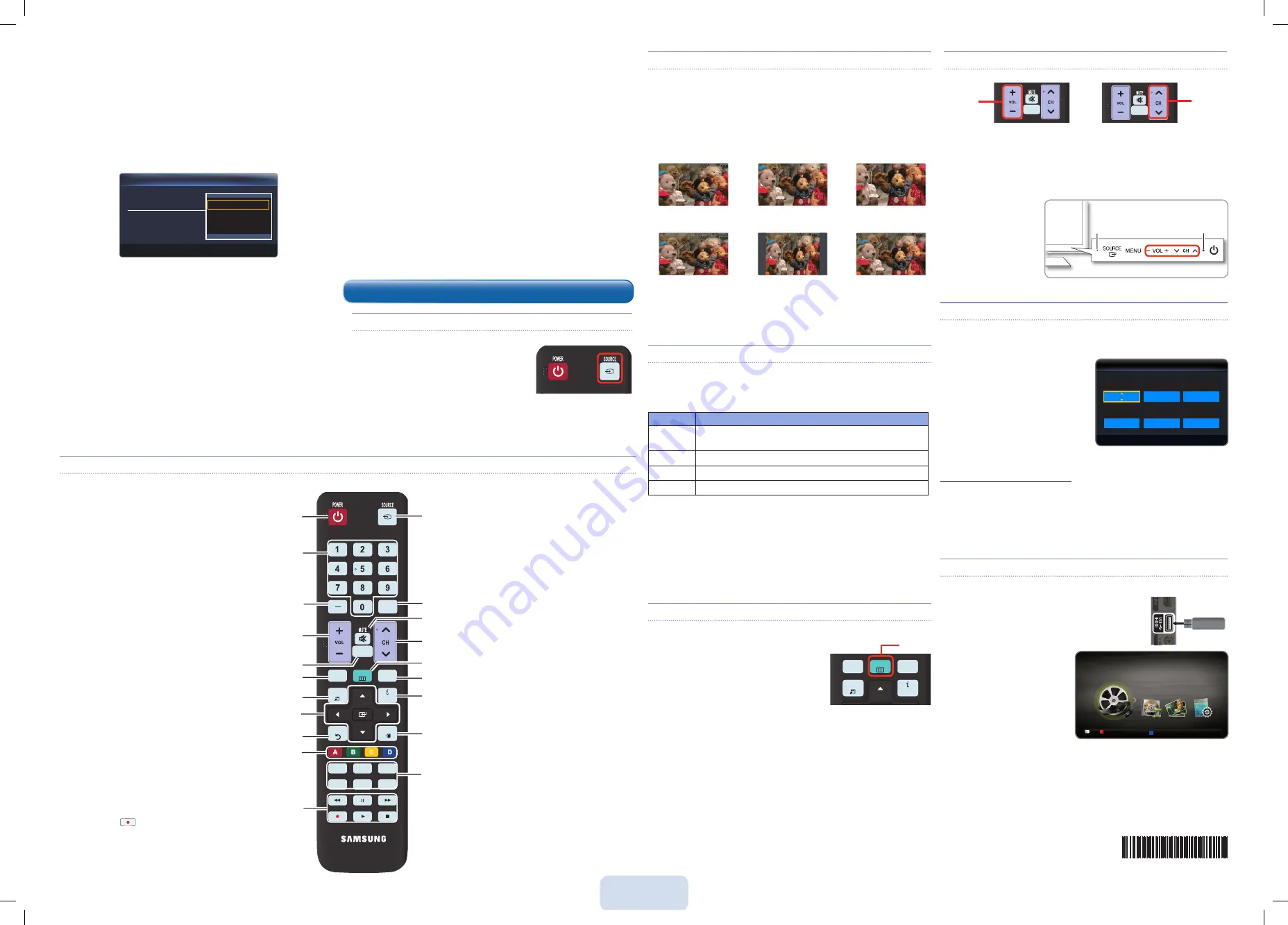 Samsung BN68-02610C-01 Quick Setup Manual Download Page 2