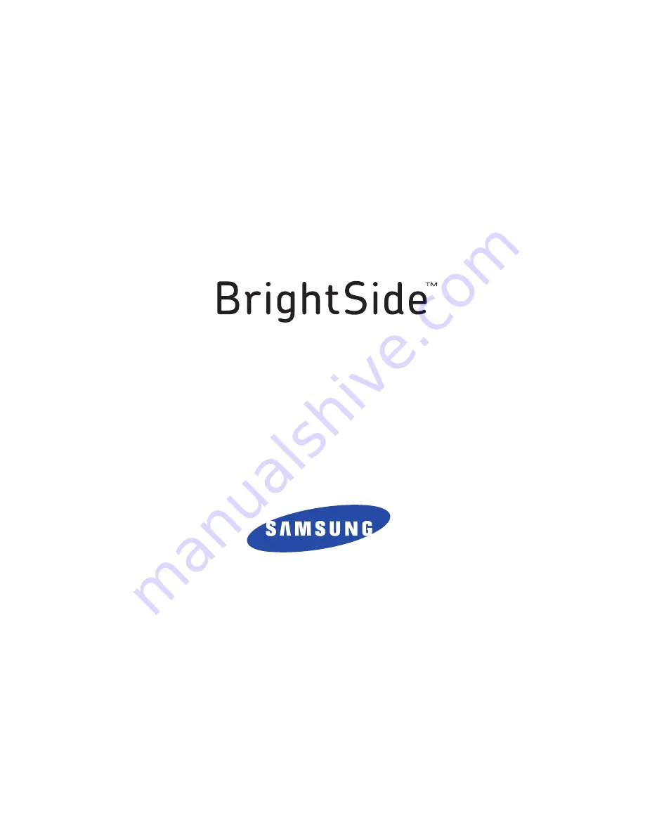 Samsung Brightside SCH-U380 User Manual Download Page 2