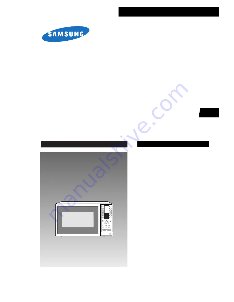 Samsung CE101KR Service Manual Download Page 1