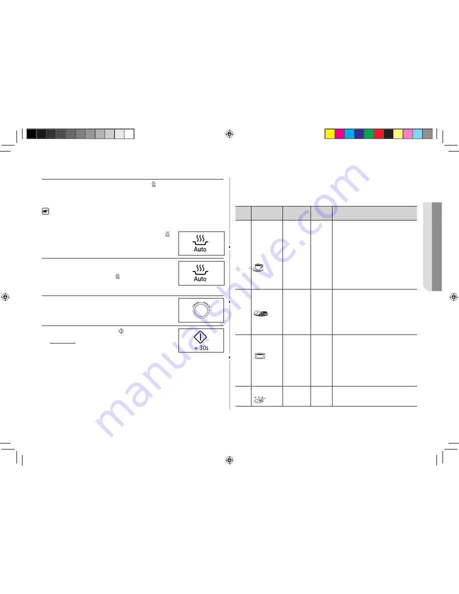 Samsung CE108MDF Скачать руководство пользователя страница 61