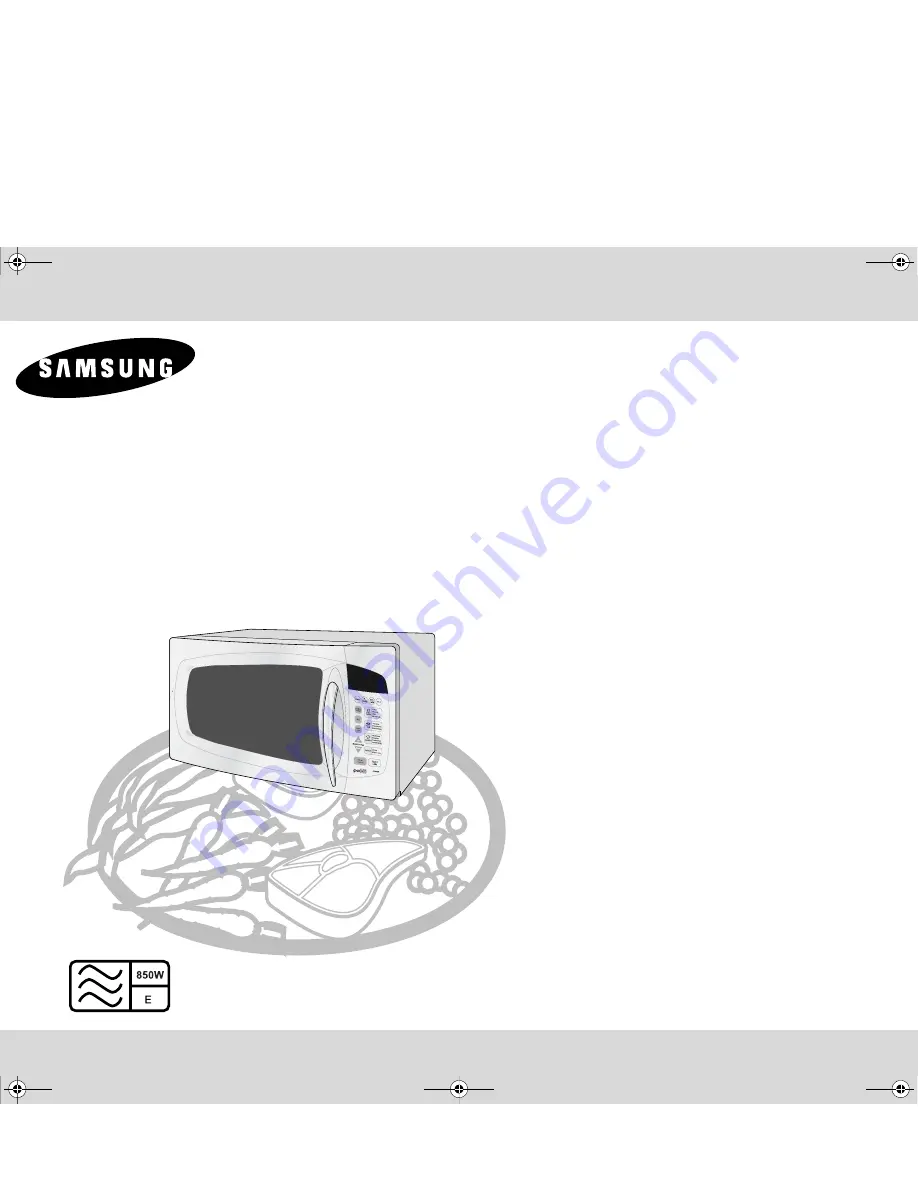 Samsung CE283DN Owner'S Instructions And Cooking Manual Download Page 1