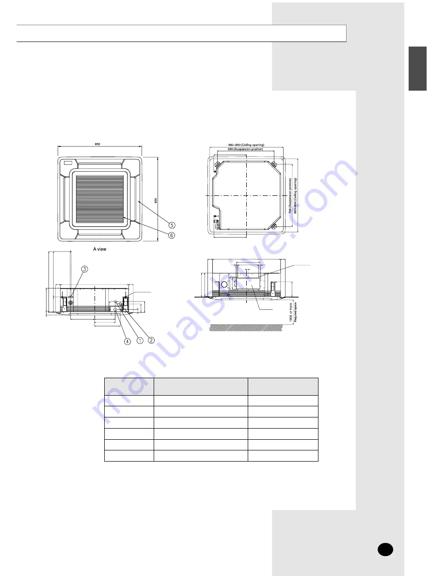 Samsung CH052EAM Installation Manual Download Page 7