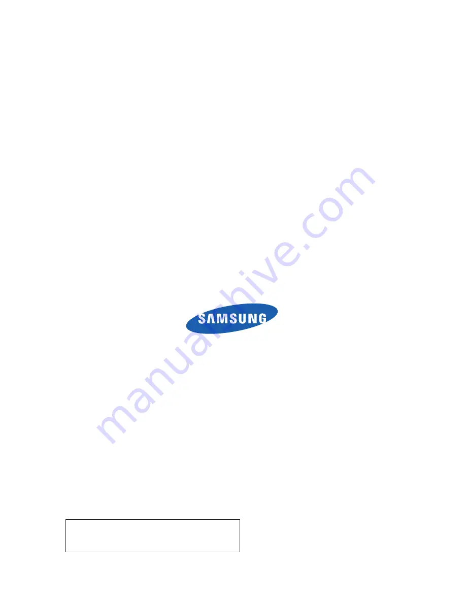 Samsung CL-21M40MQ Service Manual Download Page 2