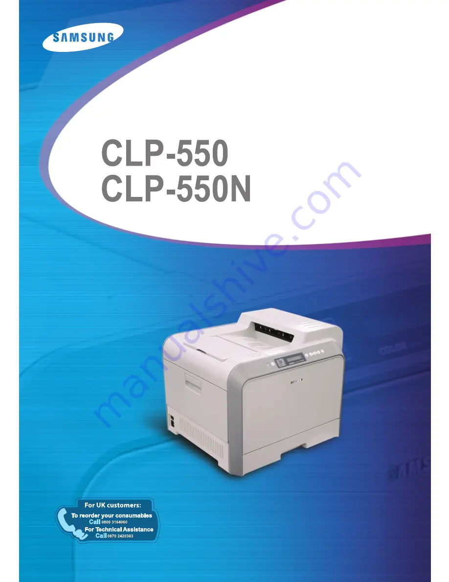 Samsung CLP 500 Setup Manual Download Page 34