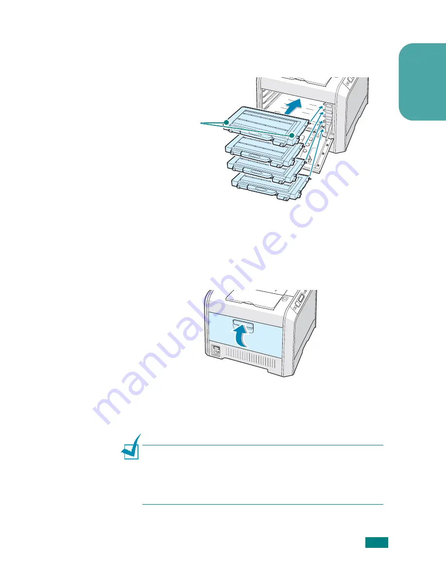 Samsung CLP 510N - Color Laser Printer (Spanish) Manual Del Usuario Download Page 13