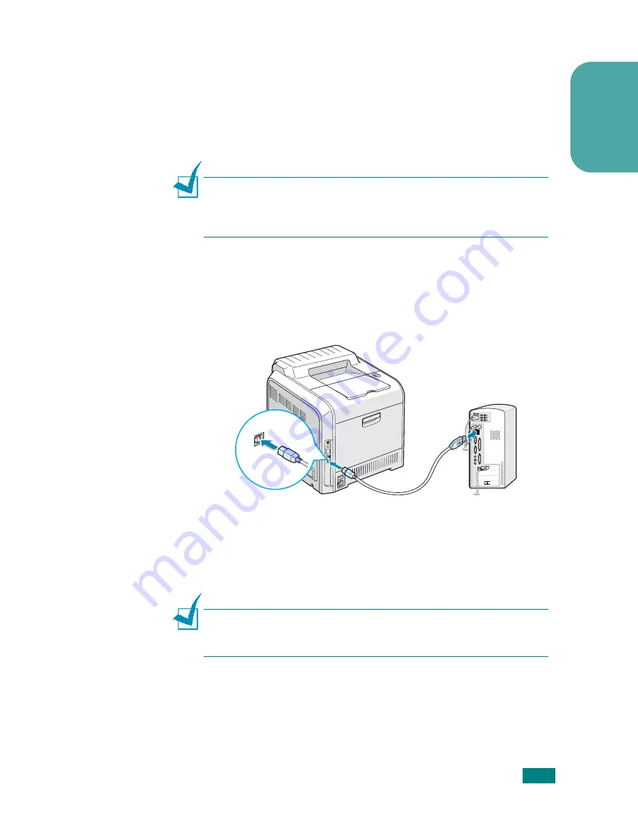 Samsung CLP 510N - Color Laser Printer (Spanish) Manual Del Usuario Download Page 17