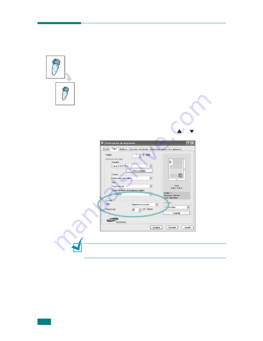 Samsung CLP 510N - Color Laser Printer (Spanish) Manual Del Usuario Download Page 109