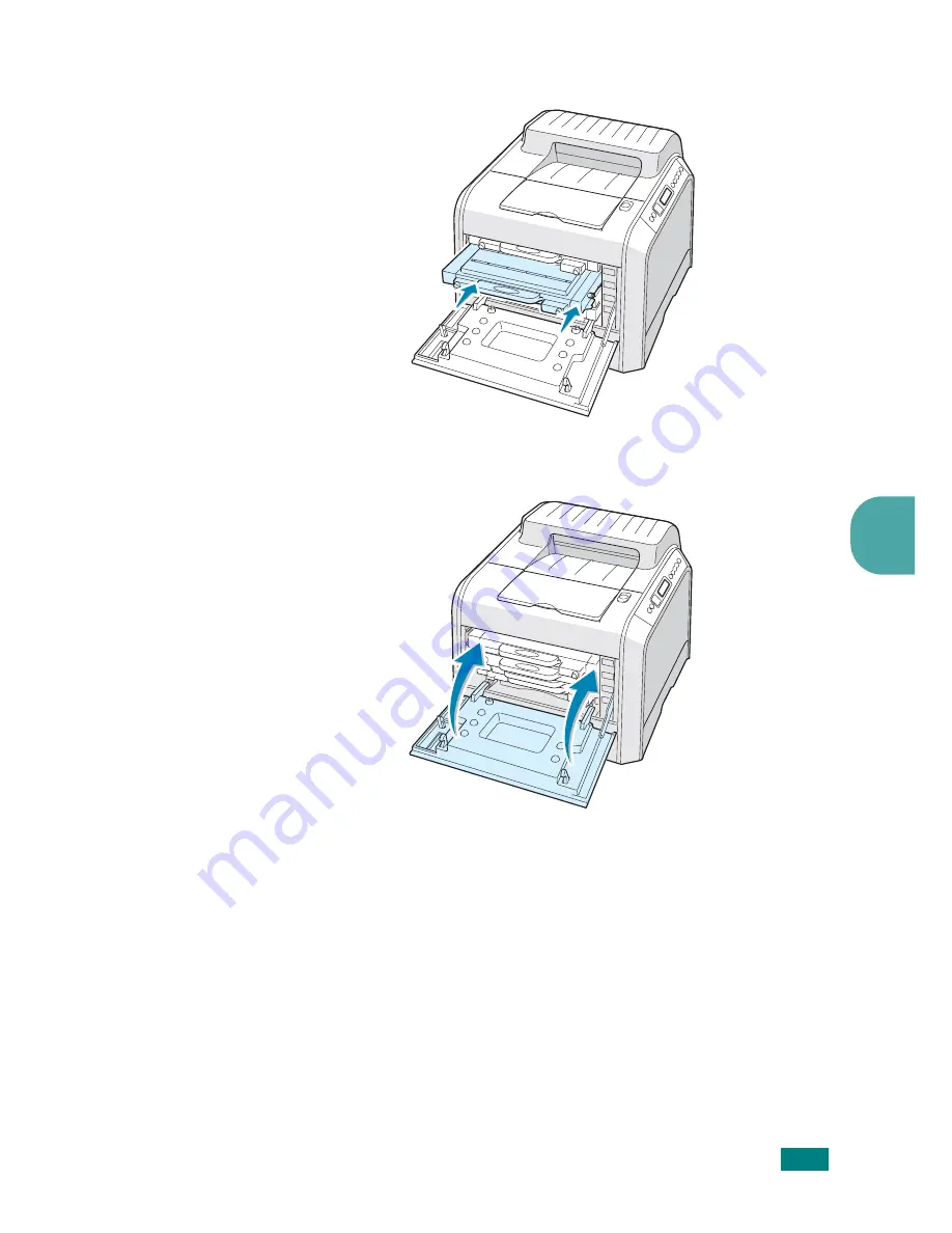 Samsung CLP 510N - Color Laser Printer (Spanish) Manual Del Usuario Download Page 132