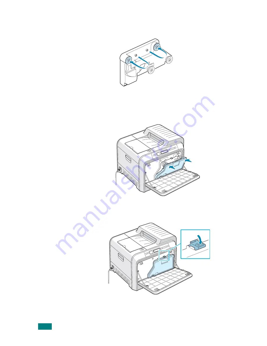 Samsung CLP 510N - Color Laser Printer (Spanish) Manual Del Usuario Download Page 137