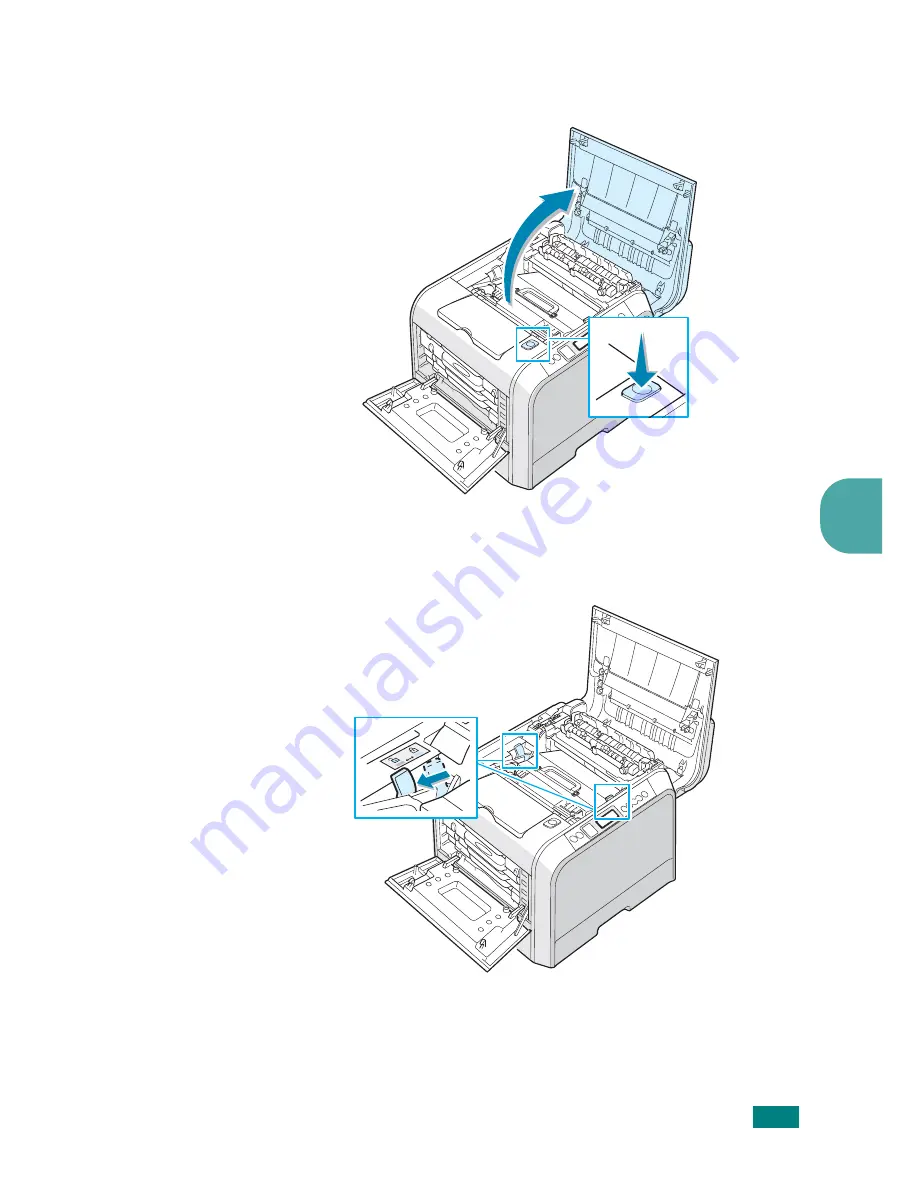 Samsung CLP 510N - Color Laser Printer (Spanish) Manual Del Usuario Download Page 140