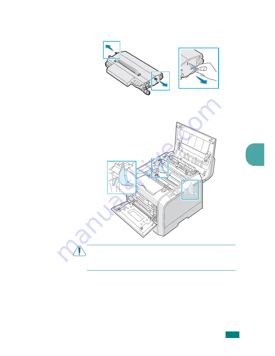 Samsung CLP 510N - Color Laser Printer (Spanish) Manual Del Usuario Download Page 150