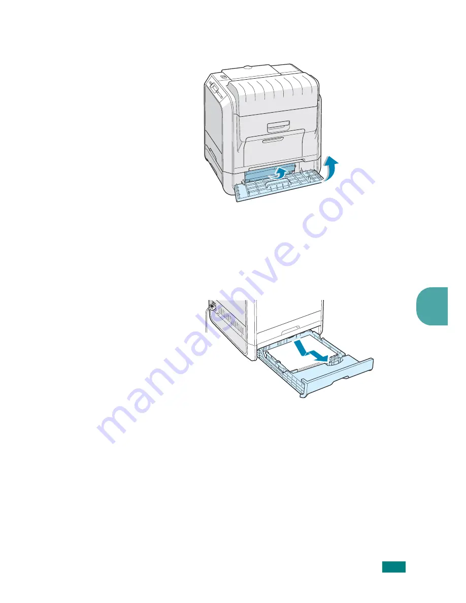 Samsung CLP 510N - Color Laser Printer (Spanish) Manual Del Usuario Download Page 186