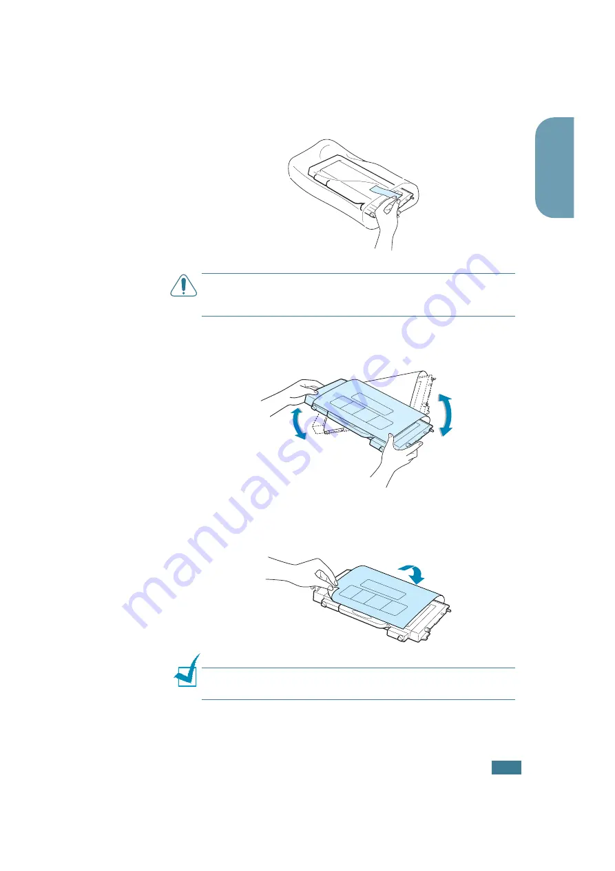 Samsung CLP-550 Setup Manual Download Page 14