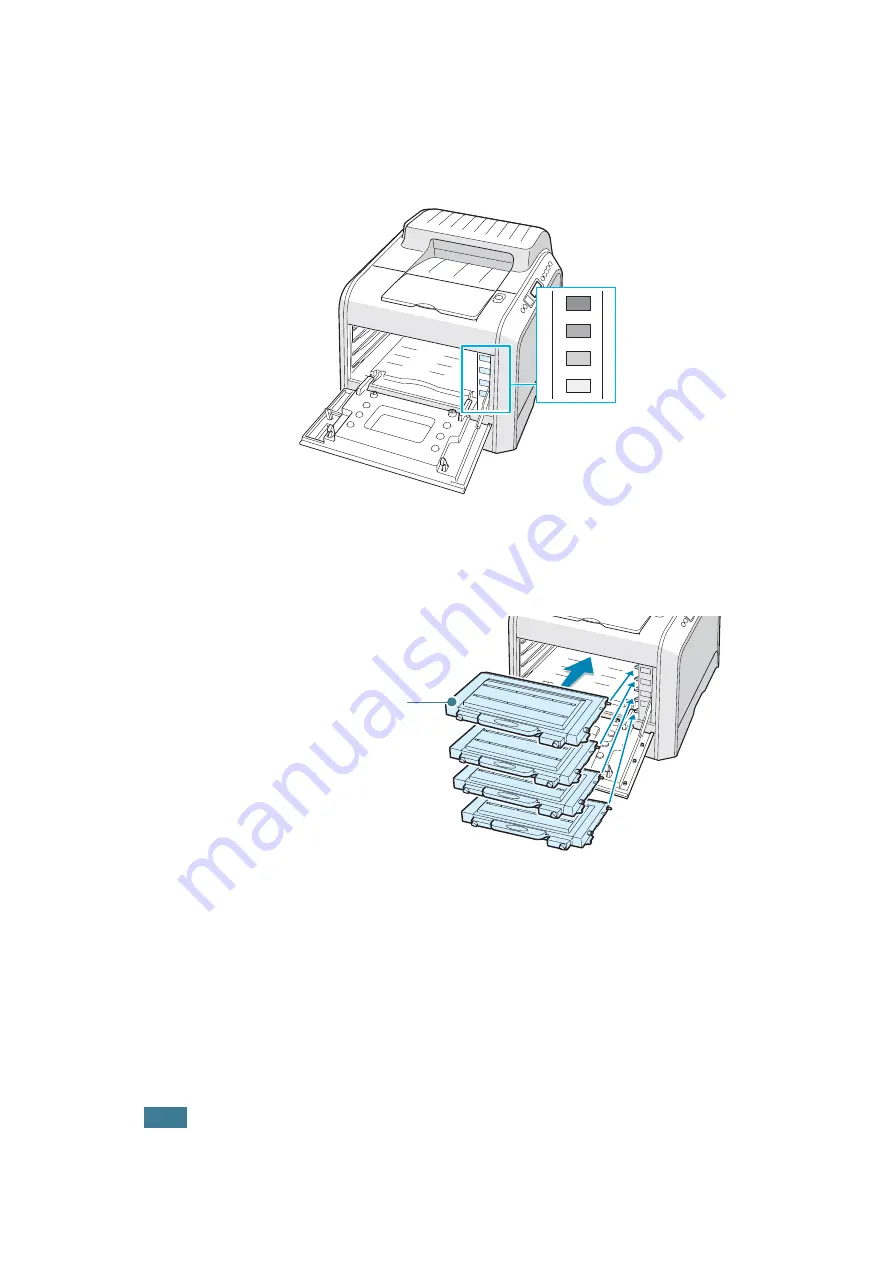 Samsung CLP-550 Setup Manual Download Page 15