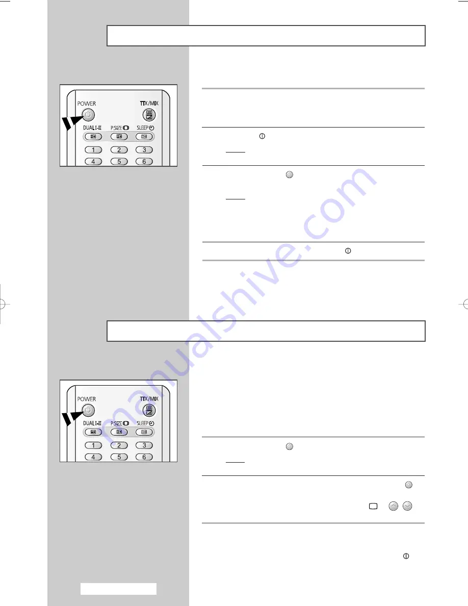 Samsung COLOR TELEVISION Owner'S Instructions Manual Download Page 10