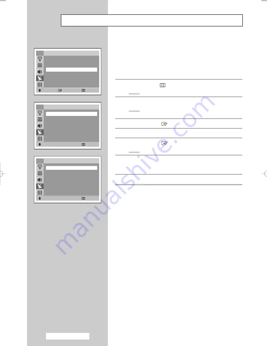 Samsung COLOR TELEVISION Owner'S Instructions Manual Download Page 18