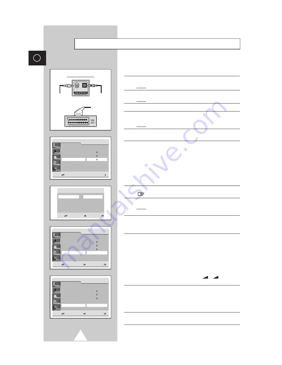 Samsung Colour Television Owner'S Instructions Manual Download Page 28