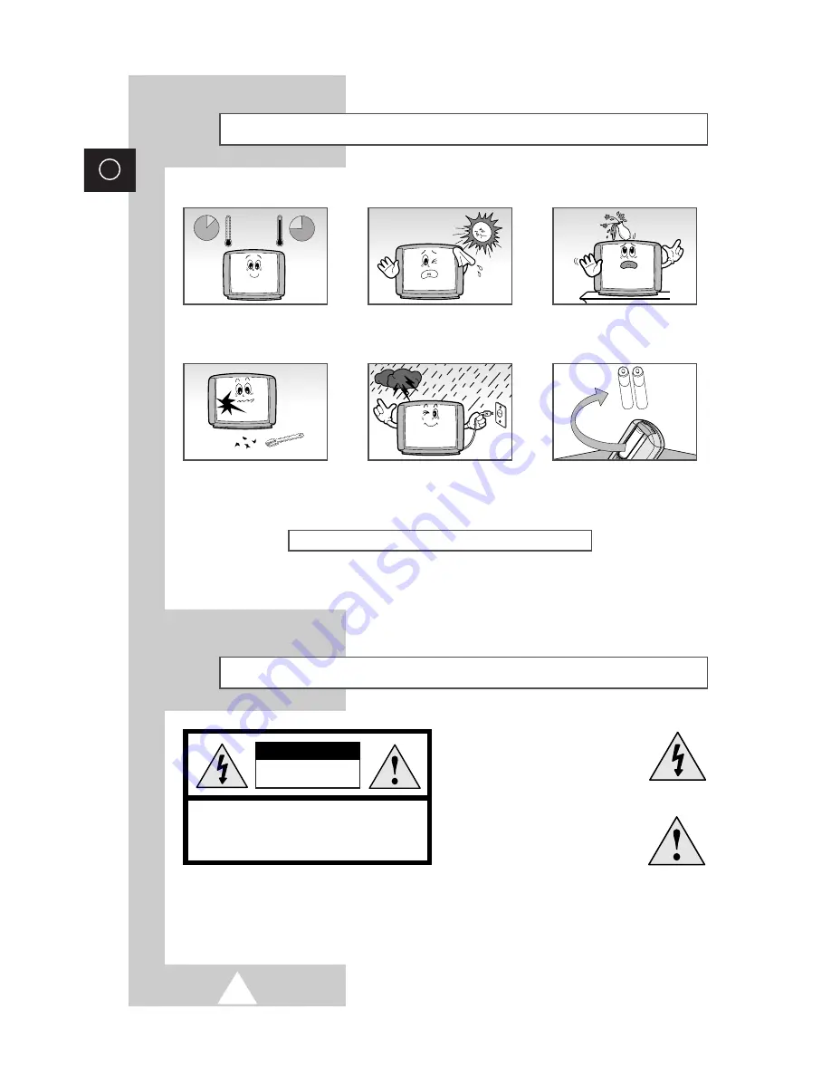 Samsung CS-29K5MH Owner'S Instructions Manual Download Page 2